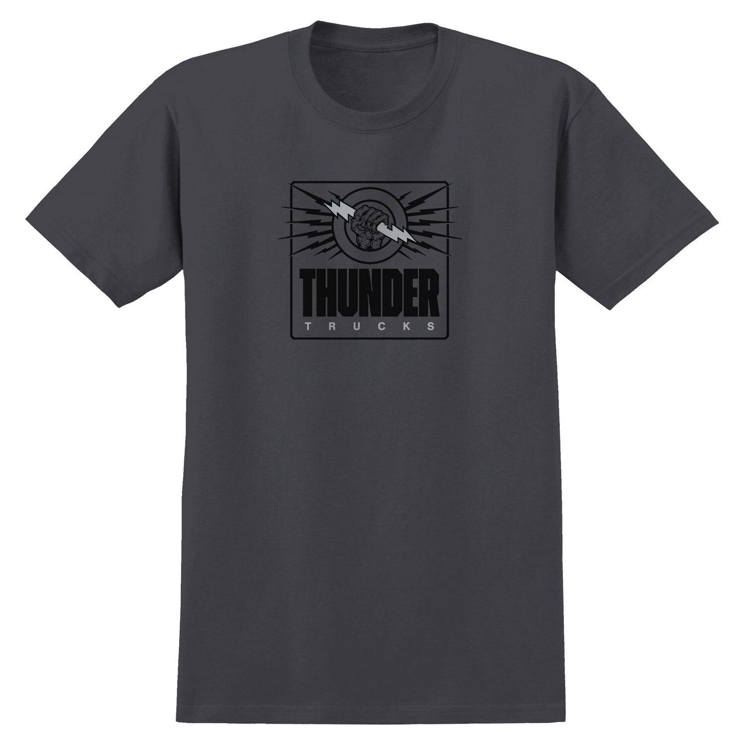 New Thunder Trucks Shirt Live Wire Charcoal Black XL