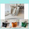 Stylish 2023 Fashion Pvc Tote Bag For Women Large Capacity Urban Chic Handbag