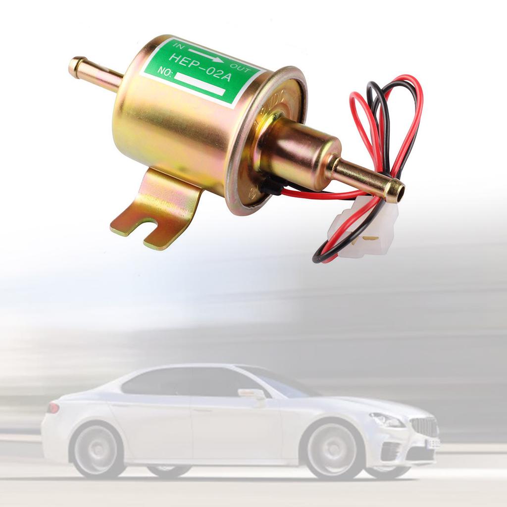 12V/24V Pompă de combustibil diesel cu gaz de joasă presiune Pompă de combustibil electrică HEP-02A Pompă de ulei de schimb Accesorii pentru modificarea automată