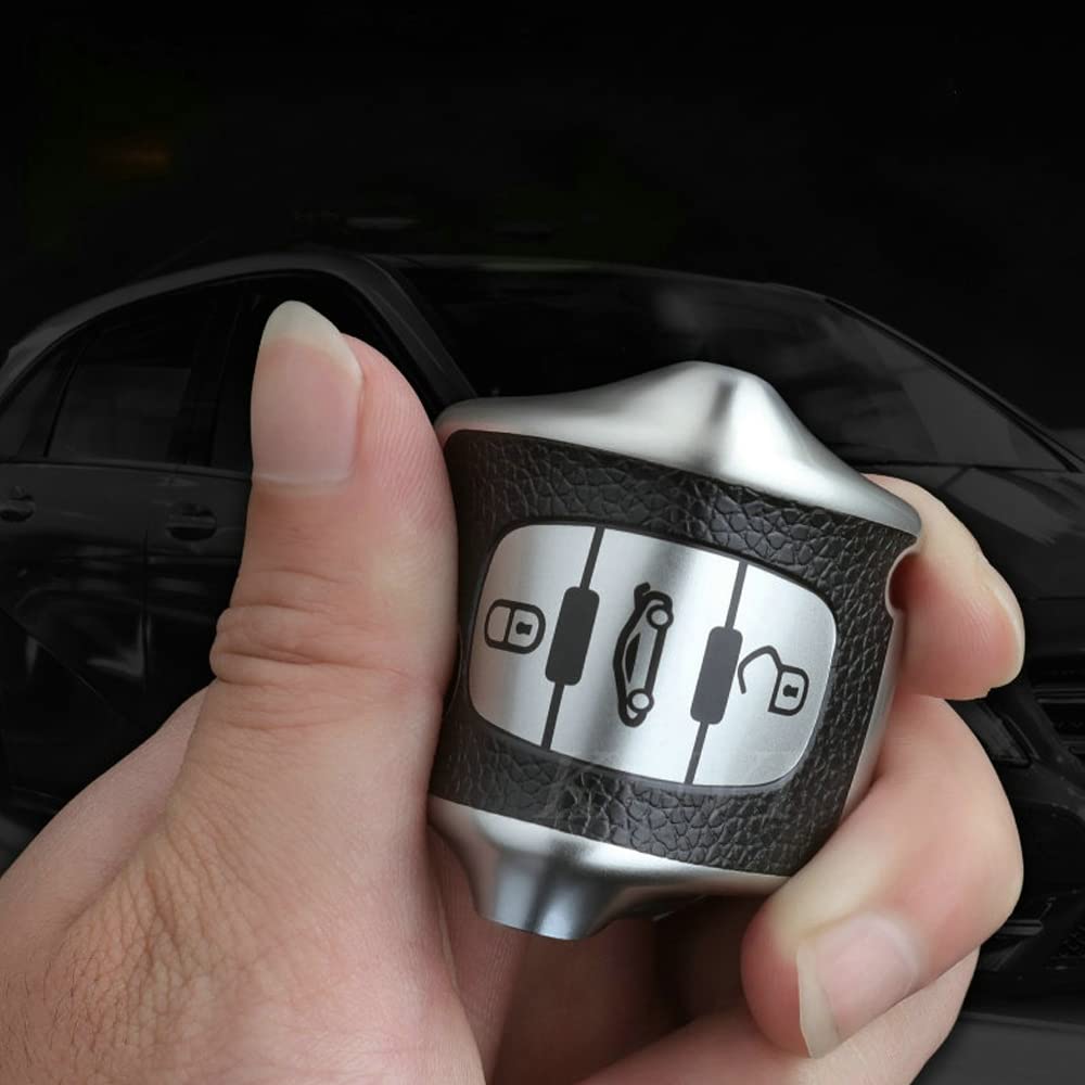 SANRILY Etui na klucze, Uchwyt na klucze do Peugeot, Pokrowiec na klucze, Ochrona kluczy, Pasuje do Citroen