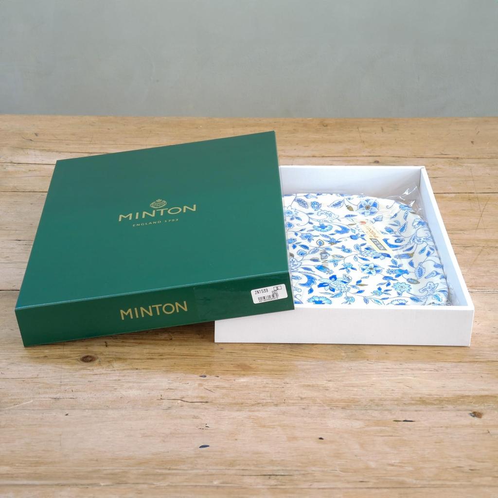 Kawashima Selkon MINTON Hardwick Blue Large Tray JN1540, Made In Japan