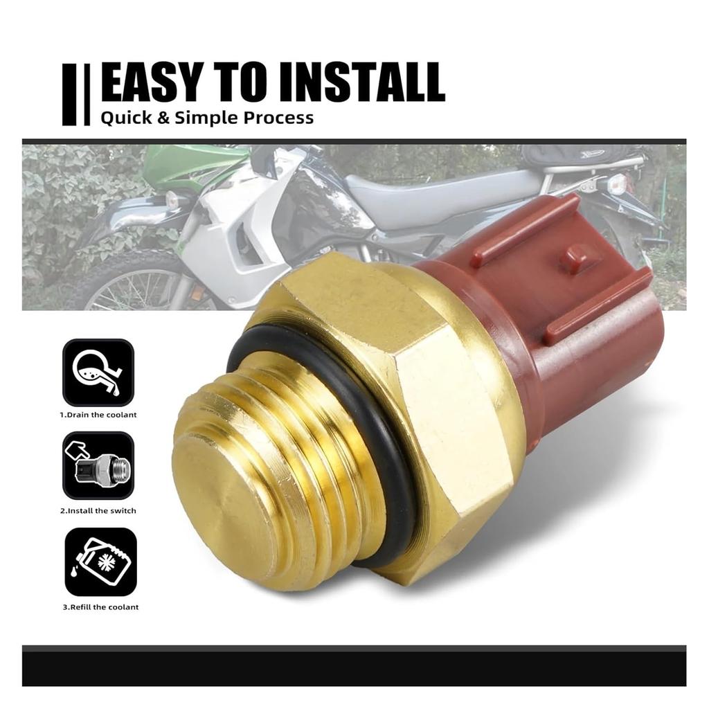 Radiator Fan Thermo Switch Compatible with The 690 Enduro/R 2008-2020 690 Duke 08-19 950 990 Adventure/S Supermoto 03-13 1190 RC8/R 10-14