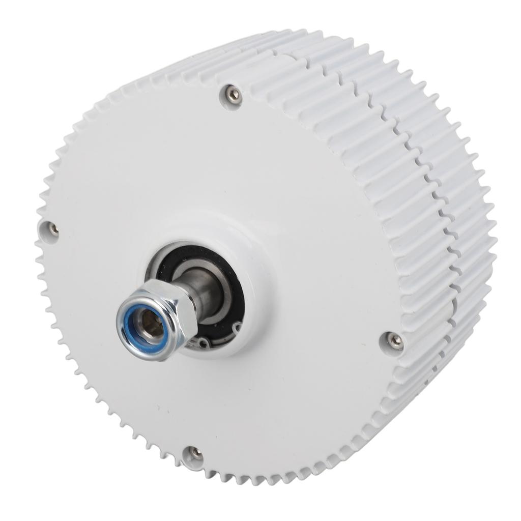 Motor sincron cu magnet permanent Dual Shaft 3 Fazat AC Alternator 12V pentru vertical sau orizontal