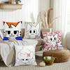 Boykisser Alberne Kat Niedlicher Kissenbezug Geeignet für Schlafzimmer Wohnzimmer Autos Heimdekoration