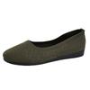 Casual Tennis Shoes For Women Women'S Solid Color Thin Soled Slip Low Cut Flat Shoes Fashionable Fabric Upper TêNis Feminino