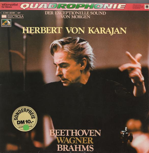 

LP Record HERBERT VON KARAJAN BERLINER PHILH Beethoven Fidelio Ouverture Brahm 1C04702381QY Die Stimme Sein Germany Classical Used