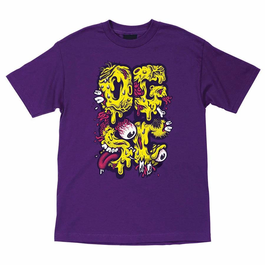 Santa Cruz OGSC EVOLVED Skateboard T Shirt PURPLE XXXL
