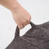 Bean Bag Chair with Shredded Sponge Filler ,Faux Fur Beanbag Sofa with Armrests , for Living Room, Bedroom & Reading,No Assembly Required ,Dark Grey