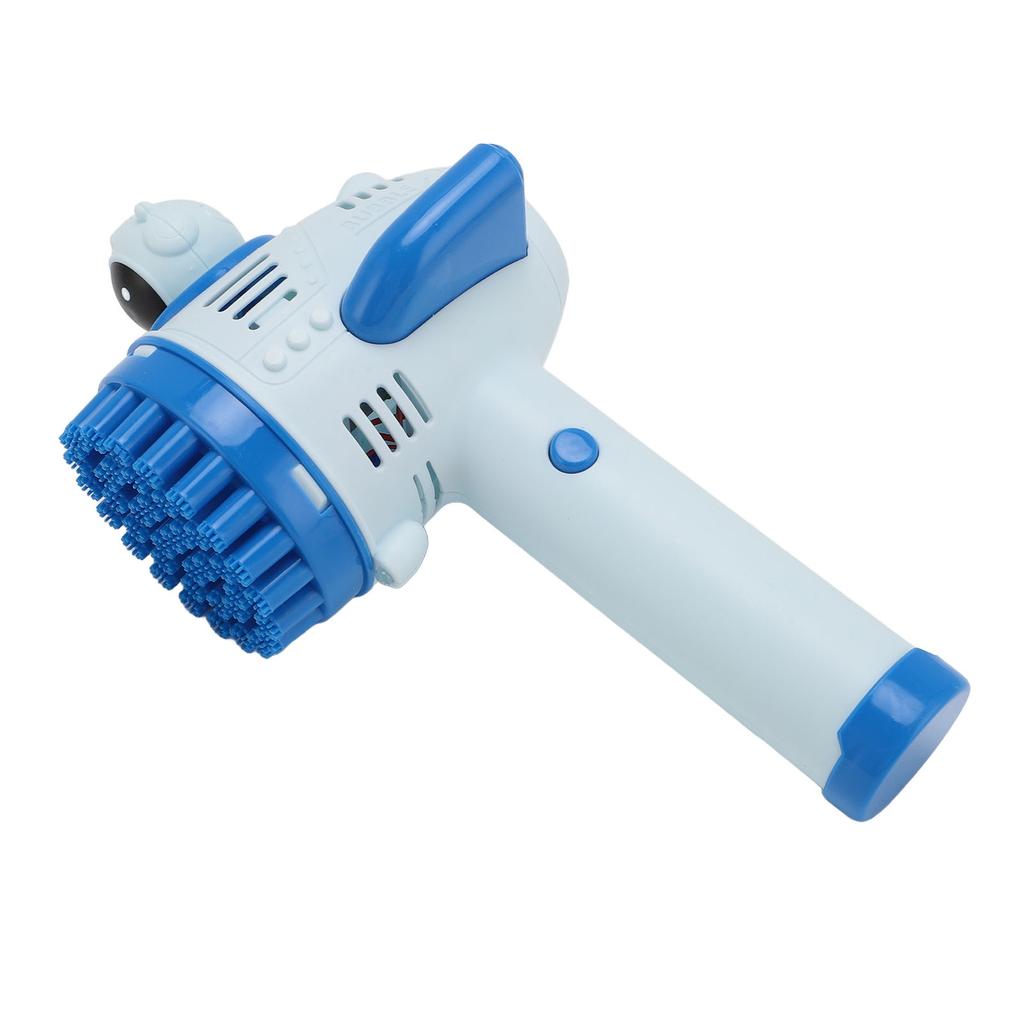 Bubble Machine 40 Hole 90ML Colorful Bubbles Automatic Electric Bubble Maker for Kids Blue