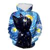 Men's Animal Print Versatile Comfort Sweatshirt Casual Simple Hoodies Sweatshirts Men’s