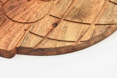 Egg Basket Shaped Wooden Serving Board, Wood Cutting Board for Kitchen, Wooden Charcuterie Boards, Serving Platter for Cheese and Food
