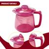 Leakproof Silicone Teapot 500ml Capacity Milk Jug Multipurpose Coffee Carafe  Juice Serving
