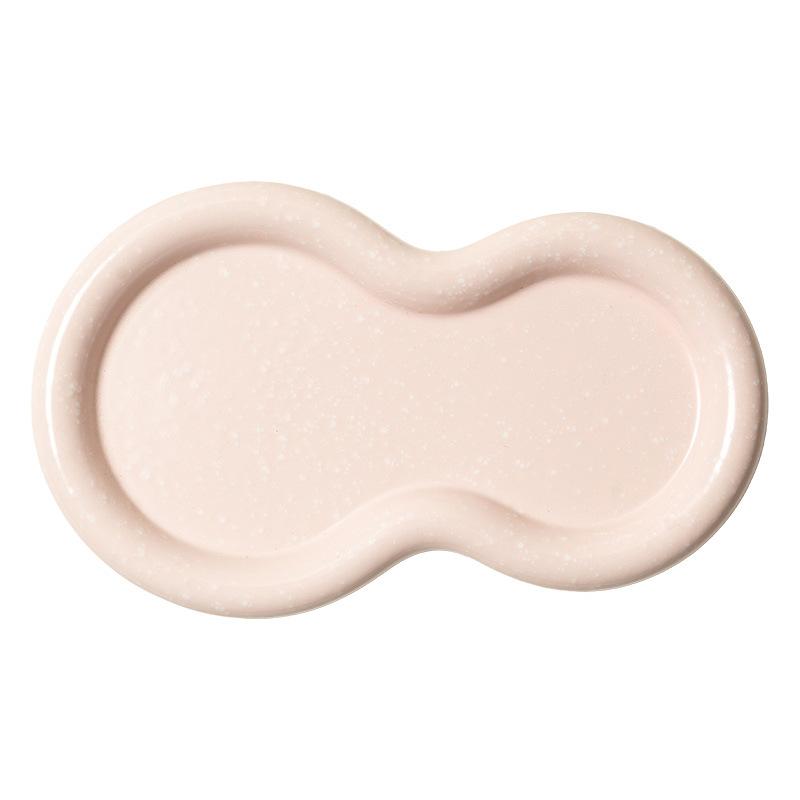 Niche Special-Shaped Plate, Cream Wind Plate, Tableware, Ceramic Plate, Household Plate, Special Dish Plate, Dessert Plate