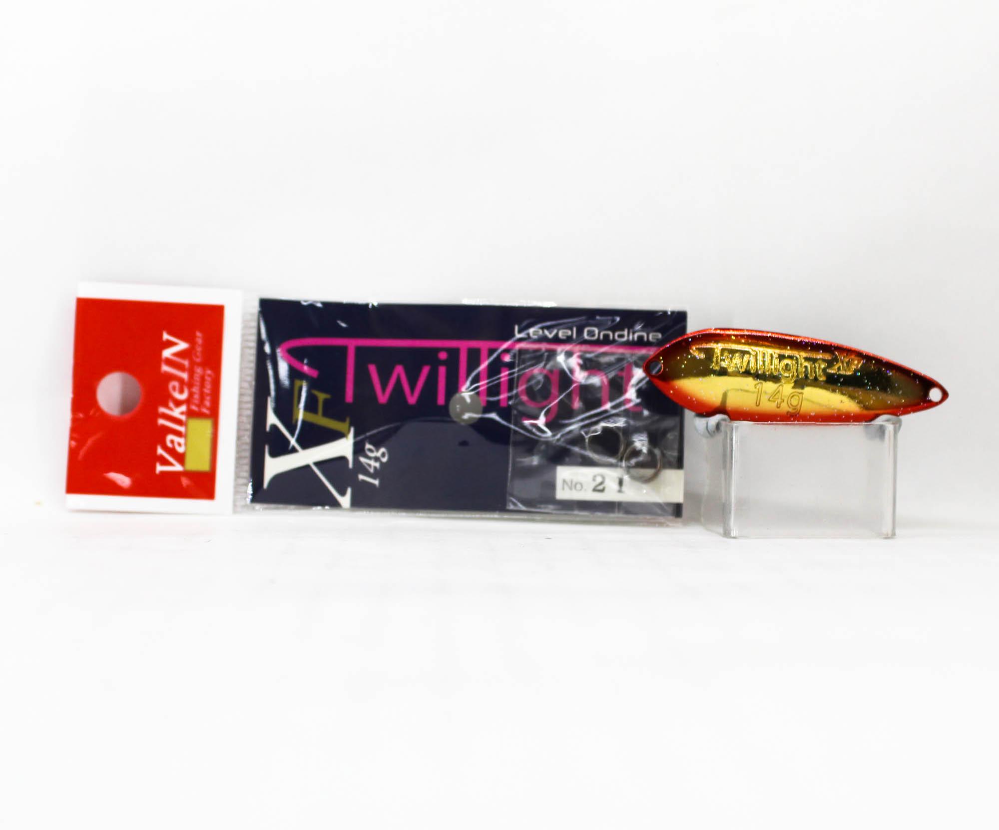 

Valkein Колеблющаяся блесна Twilight XF Level Ondine 14 грамм Тонущая приманка №21 (2612)
