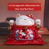 Lucky Cat Ceramic Ornaments - Cute Cartoon Decorations & Creative Gifts