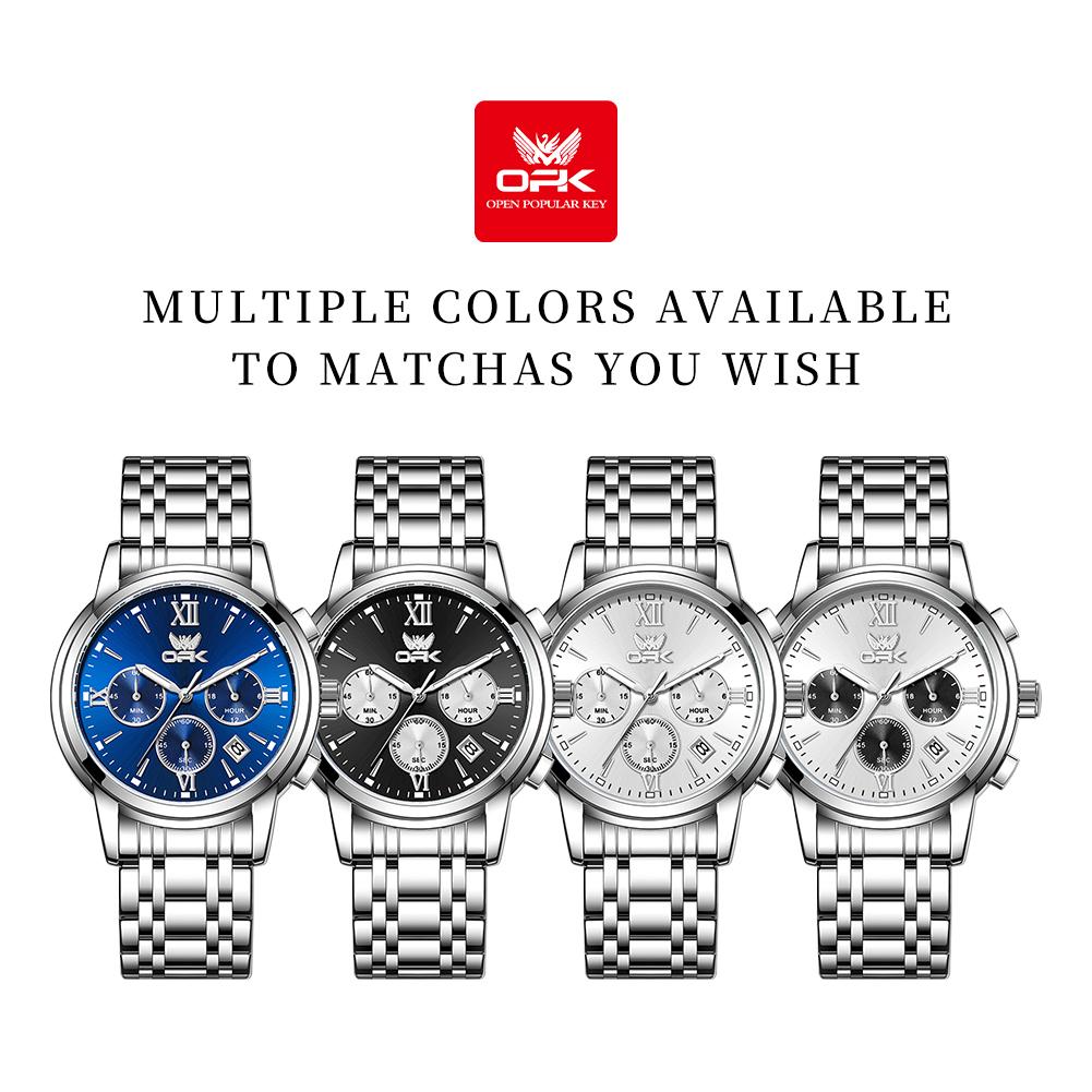 OPK 6047 Multifunctional chronograph with calendar quartz watch