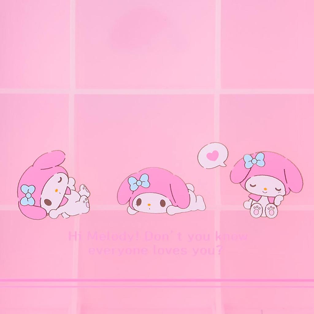 Sanrio My Melody Storage 629146 Book-Shaped Case, Medium,