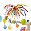 Dopaminfarbene Feuerwerksförmige Lange Ballons für Kreative Geburtstagsfeiern und Dekorationen