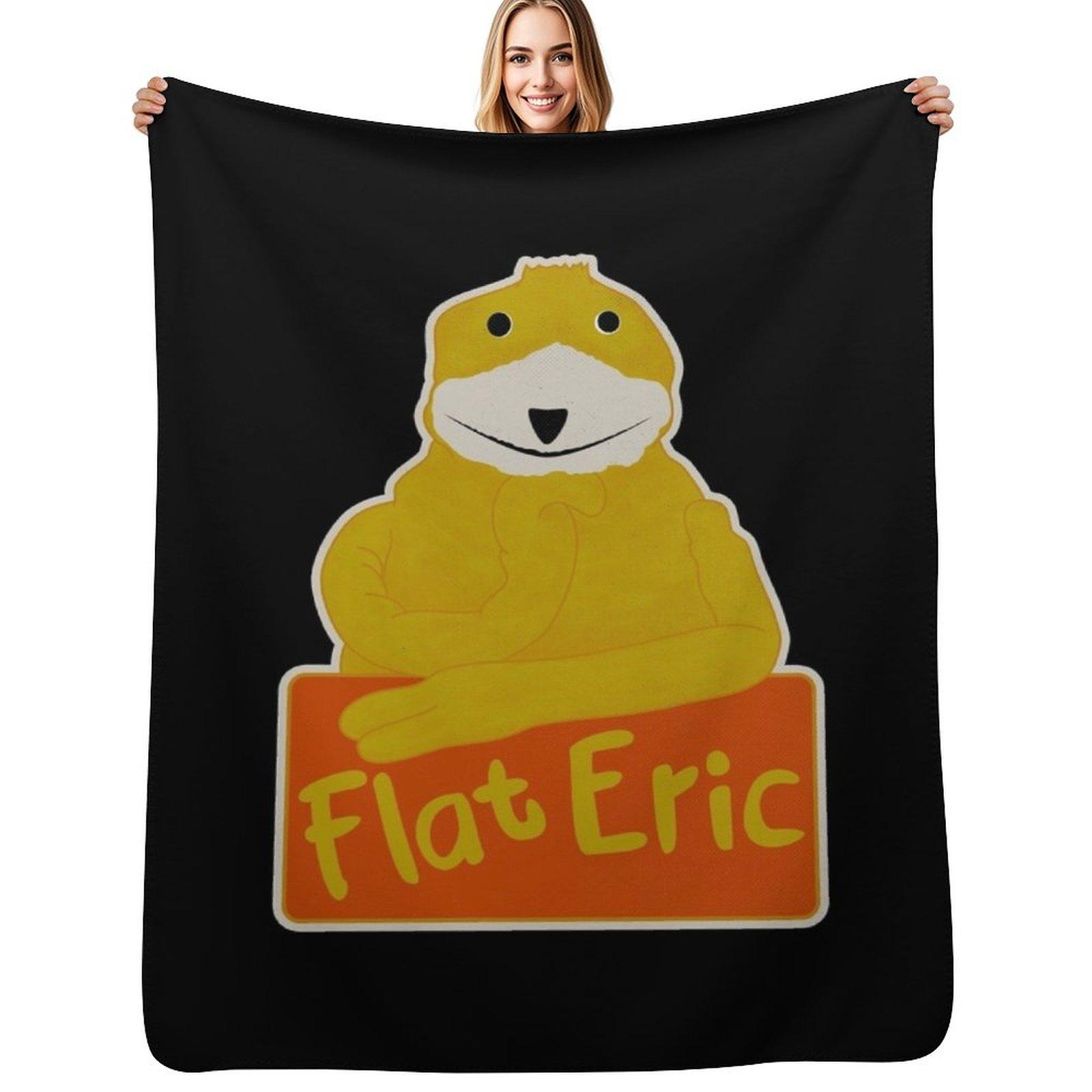 Flat Eric Throw Blanket All Season Lightweight Soft Blanket for Bed 102x76cm(40x30in)