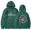 Hip Hop Rapper Printed  Deftones LOGO Autumn Unisex Hooded Sweatshirt Fleece Lined Casual Pocket Hoodie for Couple Daily Streetwear Sweatshirt