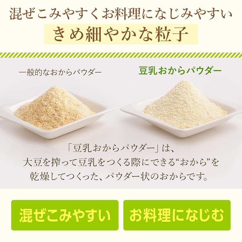 Kikkoman Soy Milk Okara Powder 120g x 10 bags