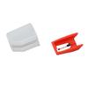 5PCS with White Plastic Case Turntable Replacement Needles Phonograph Stylus  for LP Vinyl Record
