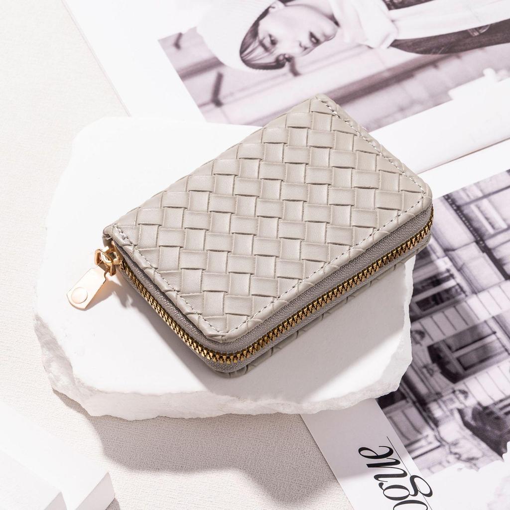 Women's & Men's Large Capacity Anti-Demagnetization Accordion Card Holder with Multi-Card Slots and ID Clip