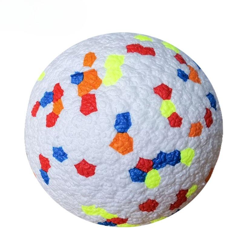 Pet Toy Balls, Rugby Explosive Balls, High Elasticity, Resistant To Biting and Not Breaking, Medium and Large-sized Dog Toy Balls