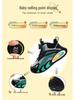 Babudou Boys' Leather Sports Shoes - 2025 Autumn/Winter Casual Running Shoes for Kids