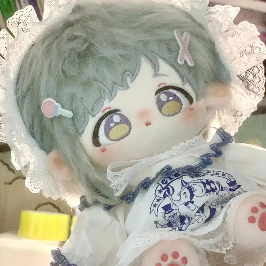 20cm Nakajima Atsushi Cotton Dress-up Dolls Cute Anime Bungo Stray Dogs Jinko/Man-Tiger Plush Puppet Toys for Children Adults