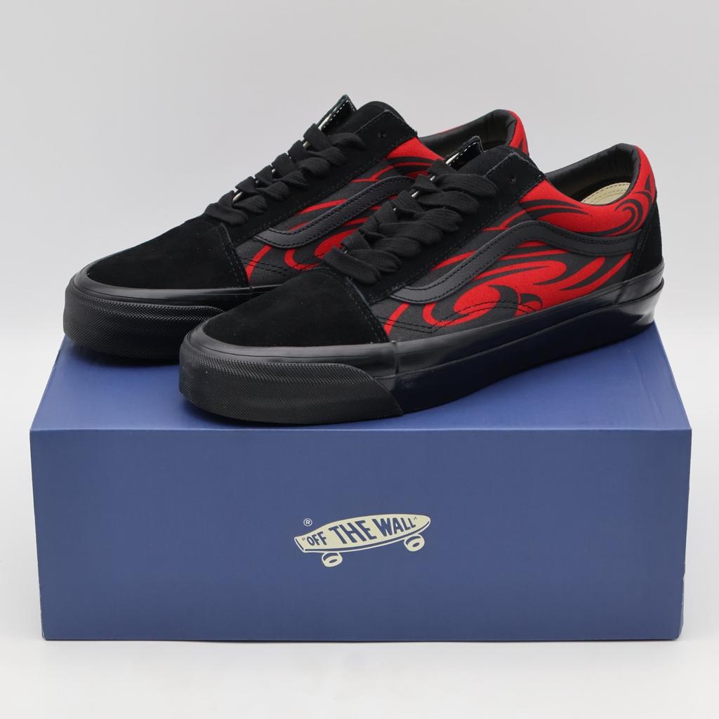VN000D56458 Vans Premium Old Skool Y2K Flame Black Red (Men's)