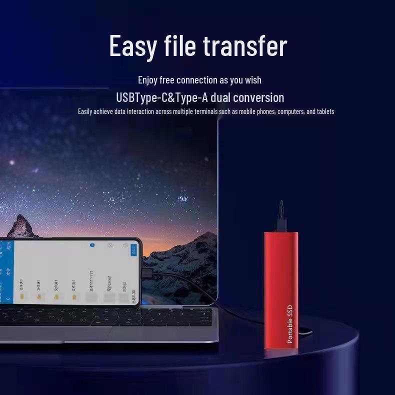 Solid-State External SSD: Cross-Border Expansion Upgrades Available in 1TB, 2TB, 4TB, 8TB, 16TB, 60TB