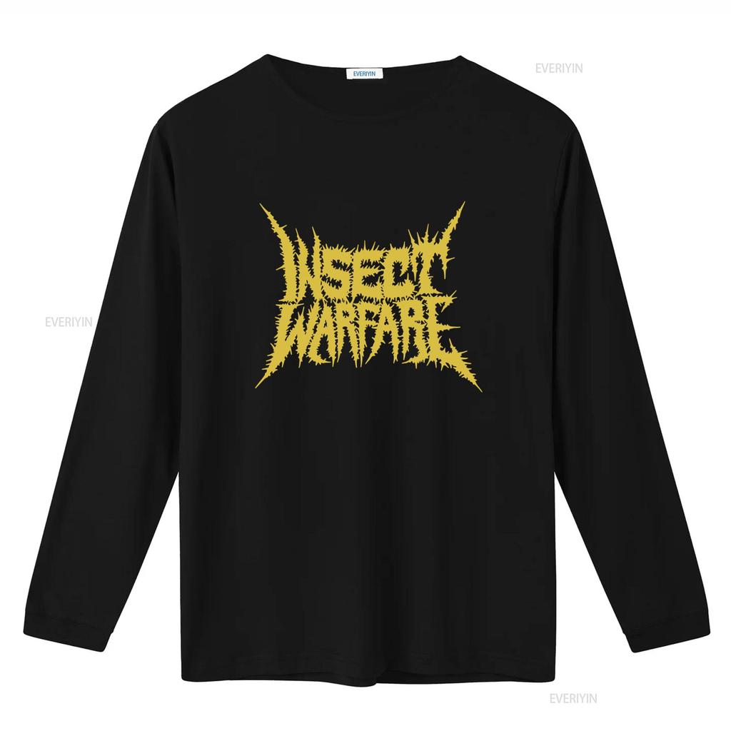 Tričko s logem Insect Warfare Grindcore Death Metal Punk Thrash Hardcore Crust Powerviolence Tisk kapely vintage Vyprané