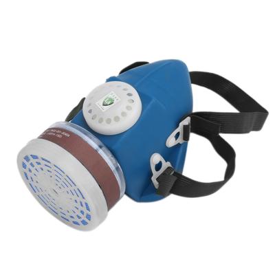 Half Face Facepiece Self Priming Filter Mouth Muffle Toxic Gas Protection for Benzene Carbon Tetroxide Gasoline