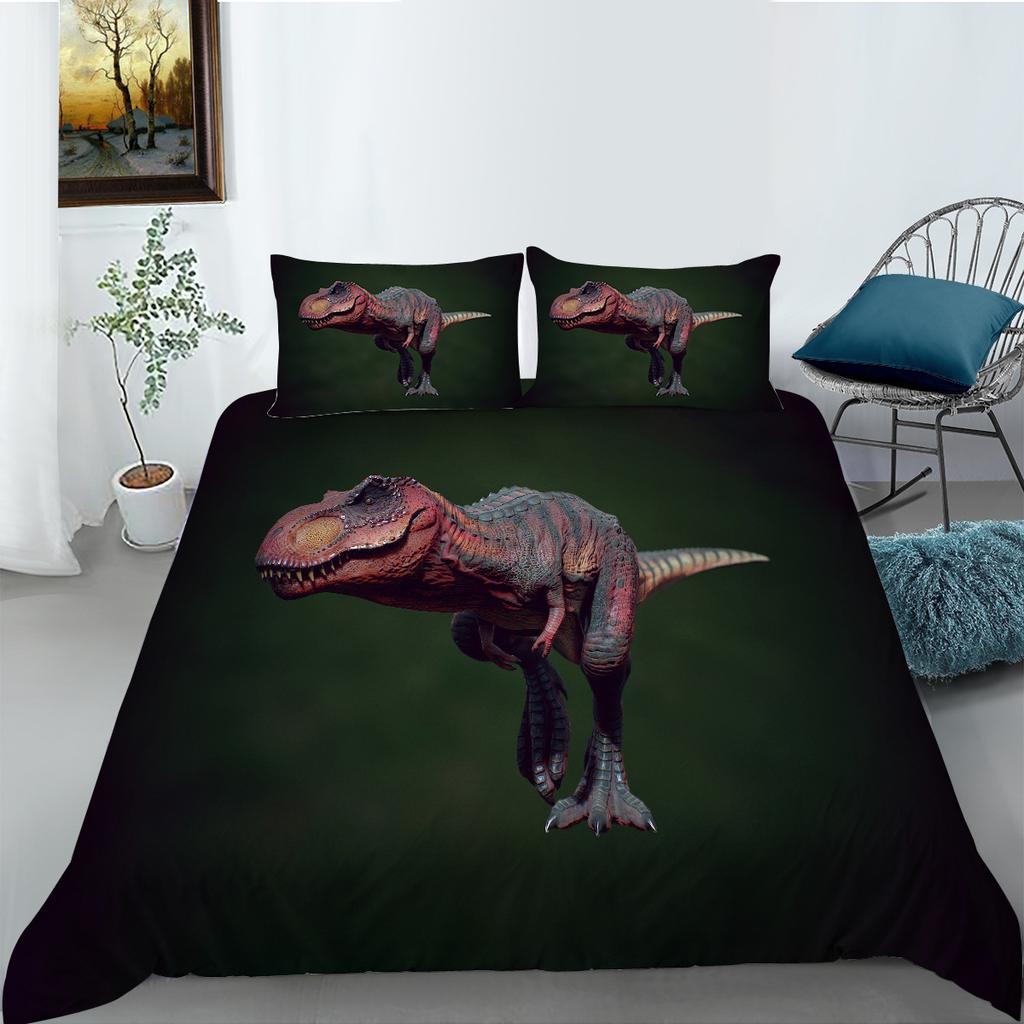 Jurassic Series Digital Printing Polyester Bedding Two Or Three-Piece Set