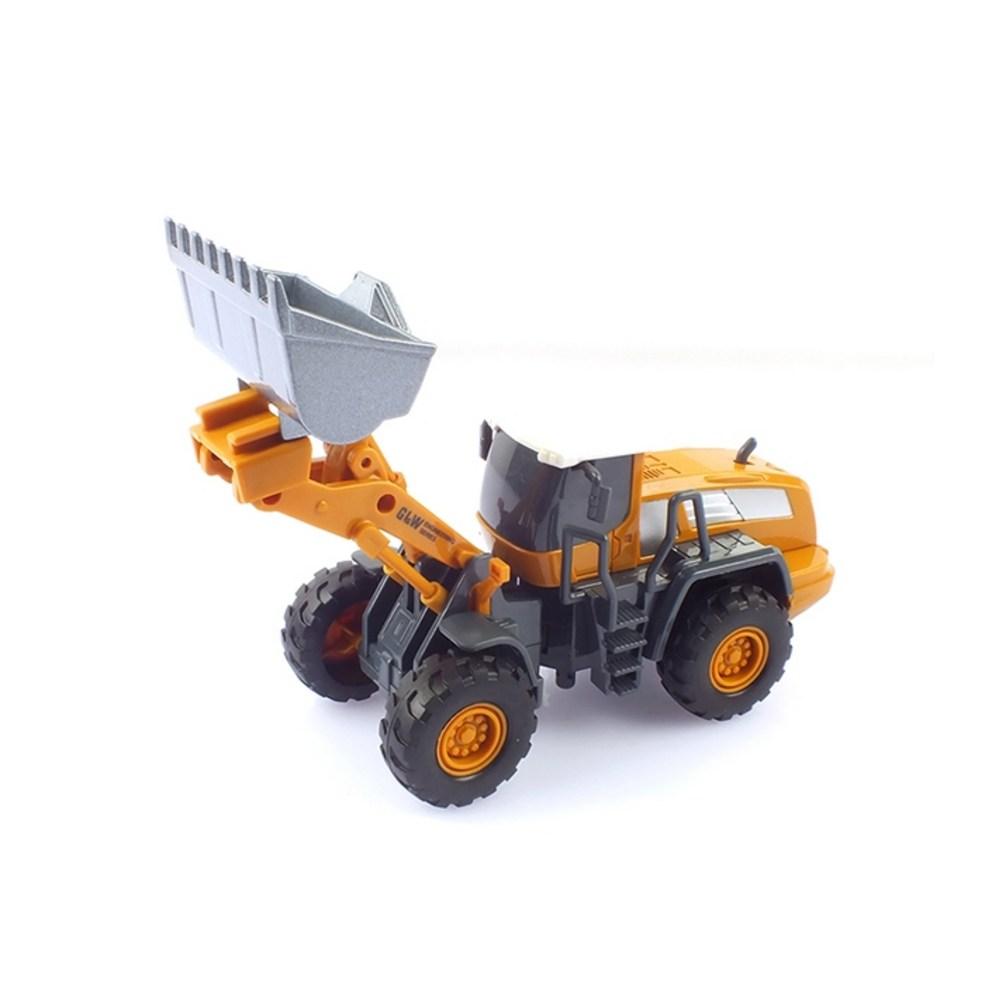 Replizieren 1:55 Maßstab Gelber Traktor Diecast Schwere Ausrüstung Modell SXT110877YE