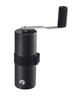 Coffee Stainless Handy Coffee Mill with Ceramic Made In Satin Mill, 18-8 Steel, Blade, Japan, Black, UW-3589