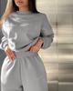 Fashion Women's Wear 1116 Spring/Autumn Elegant Casual Sweatshirt Set Two-Piece