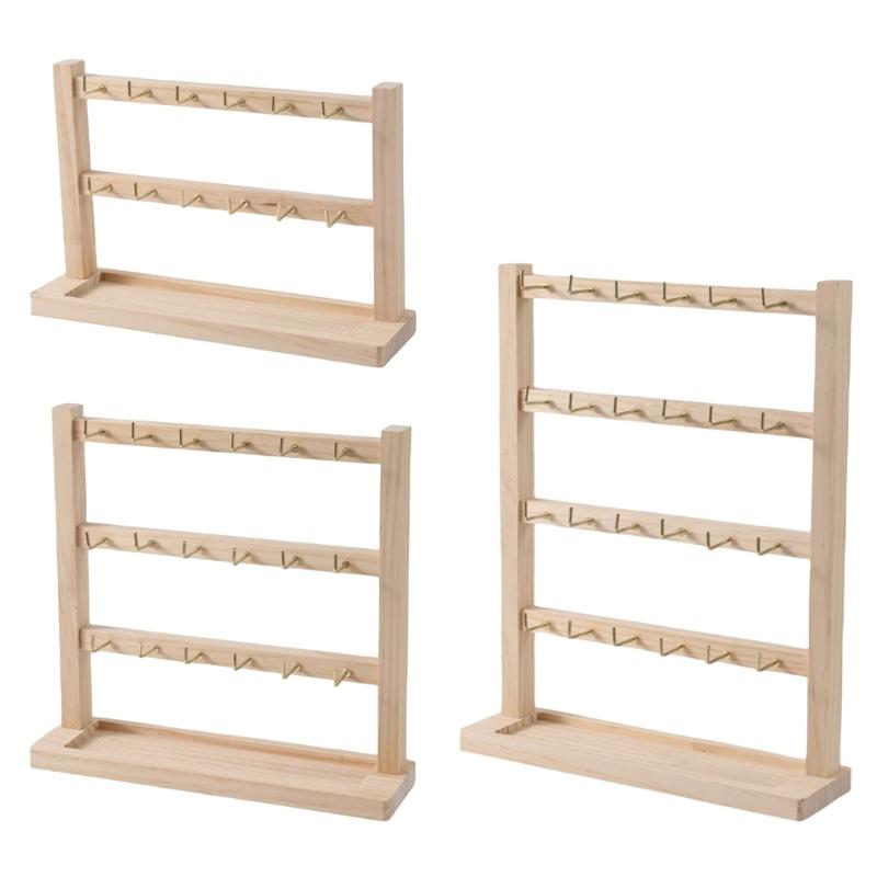 Compact Keychain Display Holder Space Efficient Keychain Display Stand Hodler Rack for Clutter Free Organization