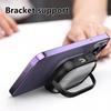 For Airpods Pro 2 TPU+PC Cover semitransparent Case With Rope Earphone Accessories For Apple Airpod 3/2/1 With 360° stand