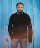 Geonjiulleunseu Crewneck Whole Garment Sweater - Black