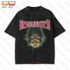 Headhunter Parody Of Life Thrash Power Metal Vintage Oversized Tshirt X02q