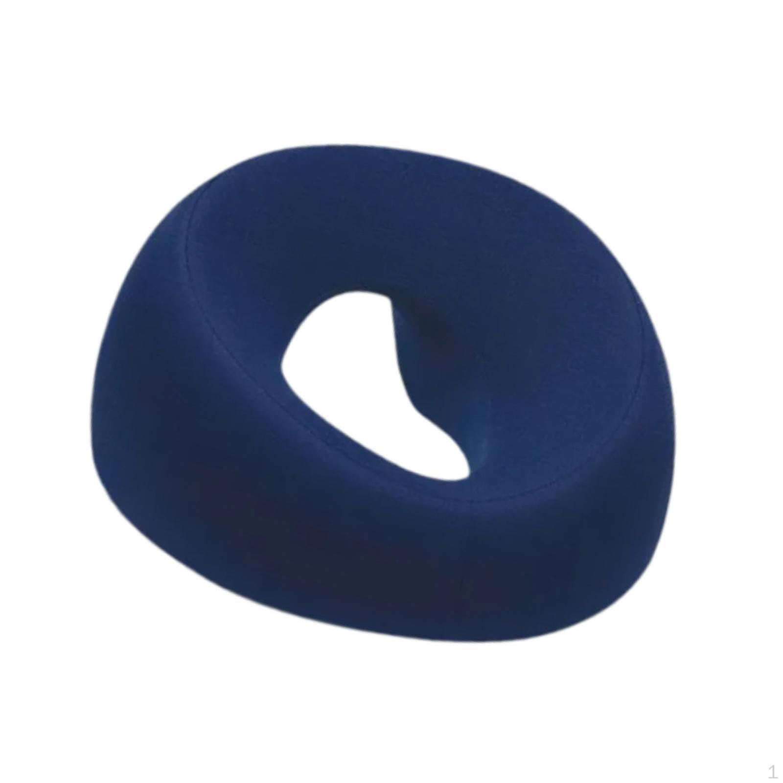 

Подушка для поддержки лицом вниз для сна, домашний массажный подголовник для салона красоты синий