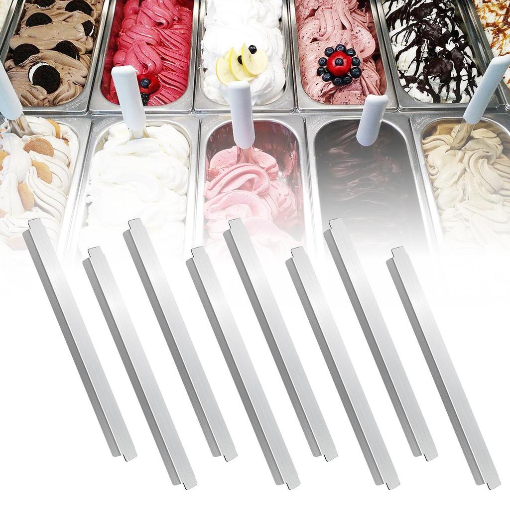 Adaptador de aço inoxidável de 12 polegadas Barra divisória para mesa a vapor Barra adaptadora para mesa de jantar para Tamanho Fracionário Tamanho Inteiro Cozinha