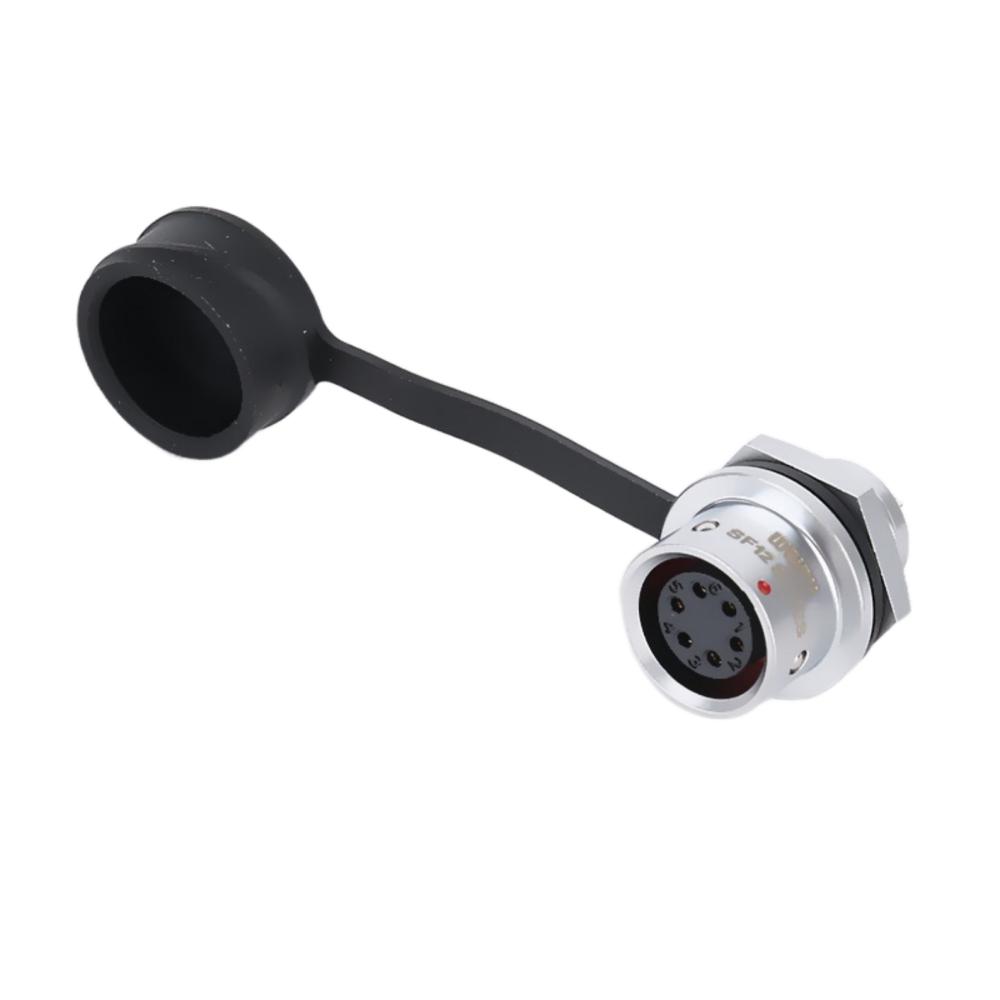 WEIPU SF12 2 3 4 5 6 7 9Pin Waterproof Automotive Aviation Connector M12 Socket Plug Solder Wire Panel Power Electrical Adapter