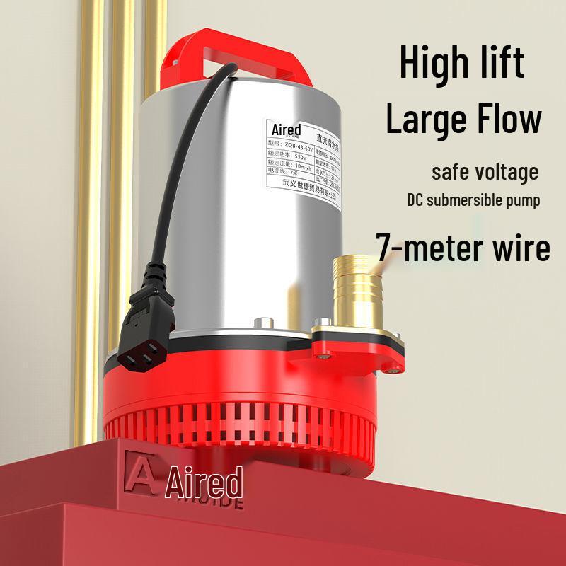 48V Submersible Water Pump for Agricultural Irrigation and Electric Vehicle with Stainless Steel