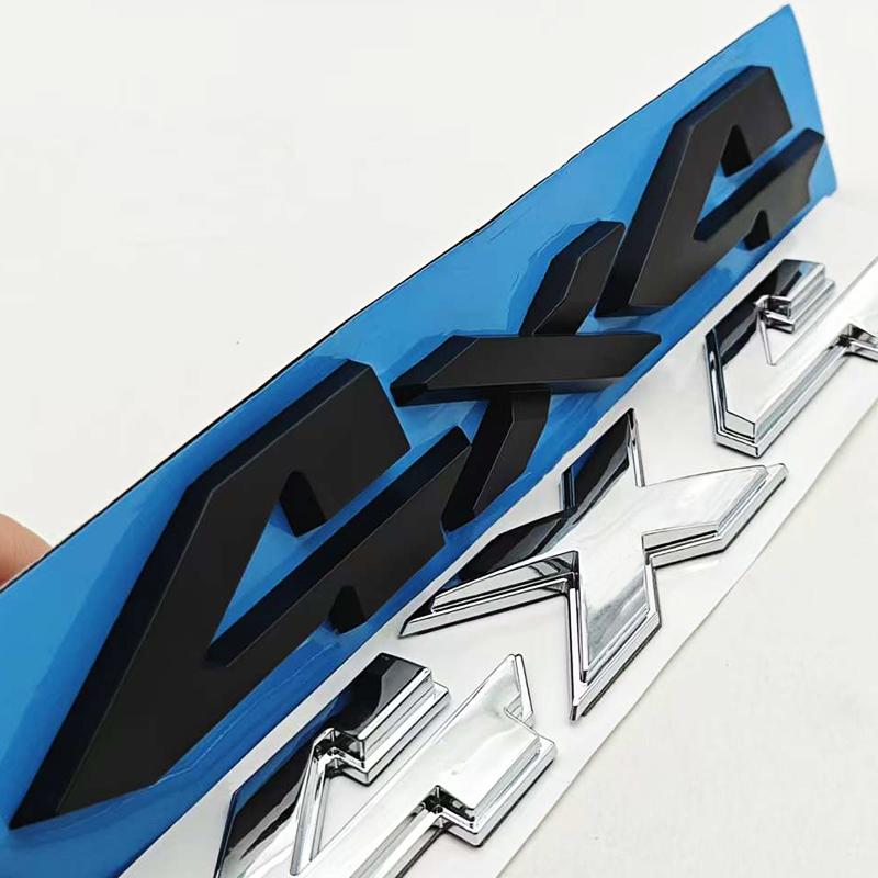 3D ABS Car Styling Rear Trunk 4X4 Emblem Logo Sticker For JEEP Grand Cherokee Wrangler Wagoneer Compass Renegade Accessories