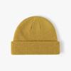 Men Women Winter Thick Warm Hat Plain Beanies for Custom Logo Minimalist Dome Knit Beanie