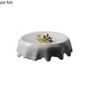 Restaurant Creative Irregular Heat Preservation Plate French Molecular Cooking Plate Dessert Dish Western Restaurant Butter Dish