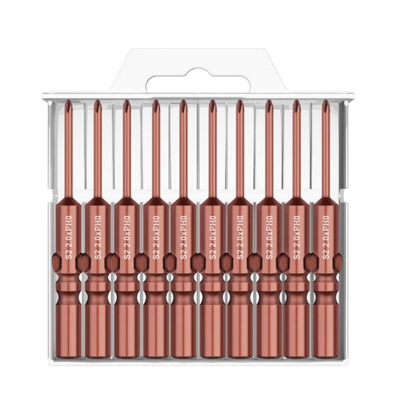 Crossing Screwdriver Bit 1/4inch Hex Shank Electric Impacts Drill PH0 PH1 PH2 Magnetic Batches Head High Hardness Tool